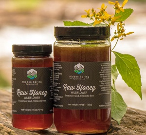 Hidden Springs Honey Jars